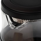Чайник электрический DEERMA DEM-SH90W, металл, 1.7 л, 1700 Вт, регулировка t°, чёрный - Фото 4