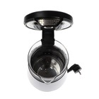 Чайник электрический DEERMA DEM-SH90W, металл, 1.7 л, 1700 Вт, регулировка t°, чёрный - Фото 5