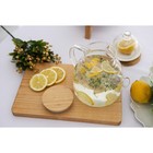 УЦЕНКА Чайник стеклянный заварочный BellaTenero «Эко», 1.8 л, с металлическим ситом - Фото 7