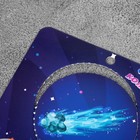 Брошь деревянная «Космос» комета, сине-голубая - Фото 6