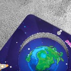 Брошь деревянная «Космос» Земля, зелёно-голубая - Фото 6