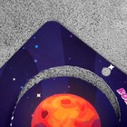 Брошь деревянная «Космос» Марс, красная - Фото 6