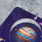 Брошь деревянная «Космос» Юпитер, цветной - Фото 6