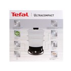 Пароварка Tefal VC204810, электрическая, 800 Вт, 3 яруса, чёрная - фото 51480498 Пароварка Tefal VC204810, электрическая, 800 Вт, 3 яруса, чёрная - фото 51480498