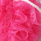 Мочалка для тела «Бантик», 40 г, цвет розовый - фото 35051264