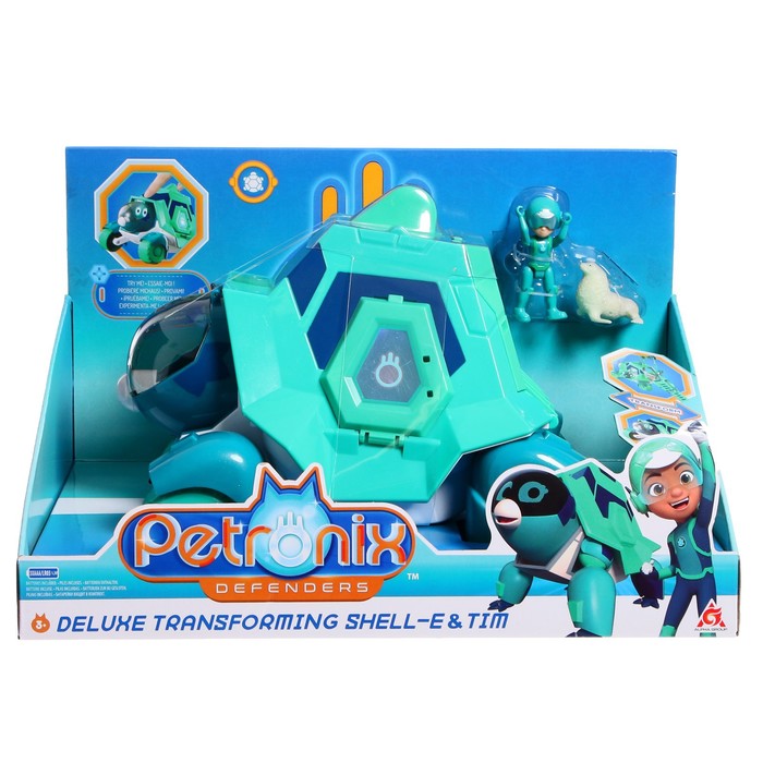 Игровой набор 2 в 1 «Петроникс мега-трансформер», Шэлли и фигурка 61605