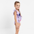 Купальник детский "Искорка", My Little Pony, рост 128, лиловый - фото 24369078