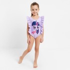 Купальник детский "Искорка", My Little Pony, рост 128, лиловый - фото 24369080