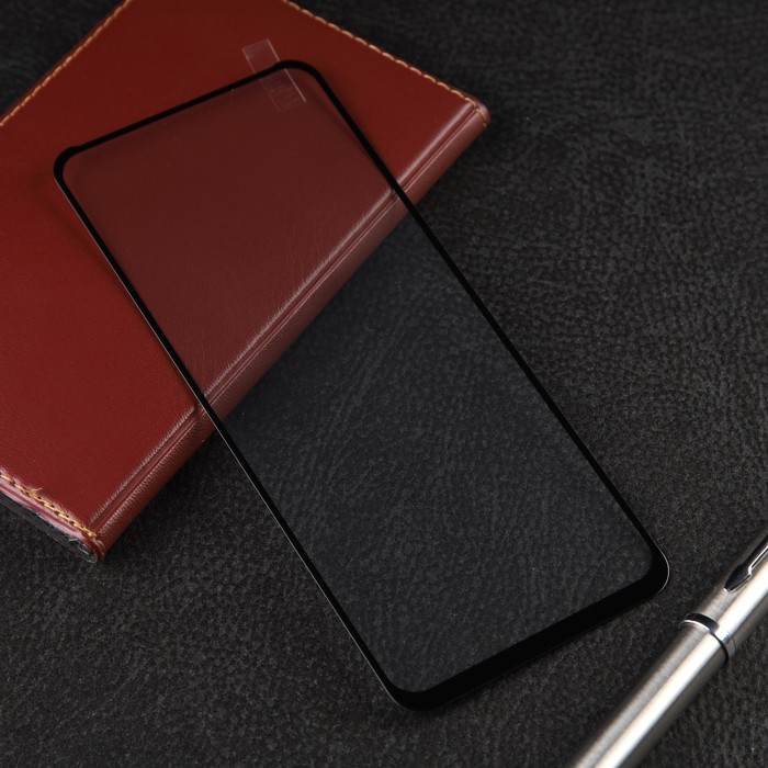 Защитное стекло mObility, для Huawei Mate 50, полный клей, черное - Фото 1
