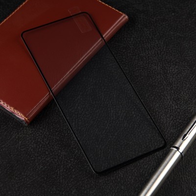 Защитное стекло mObility, для Huawei Nova Y90, полный клей, черное