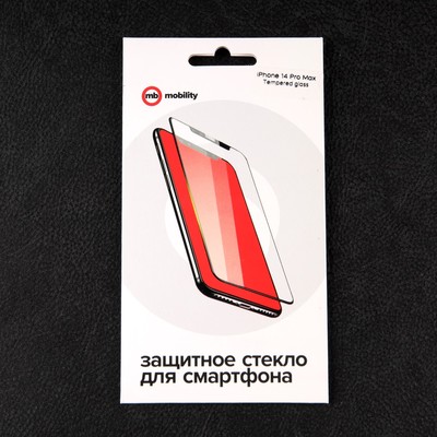 Защитное стекло mObility, для iPhone 14 Pro Max, полный клей