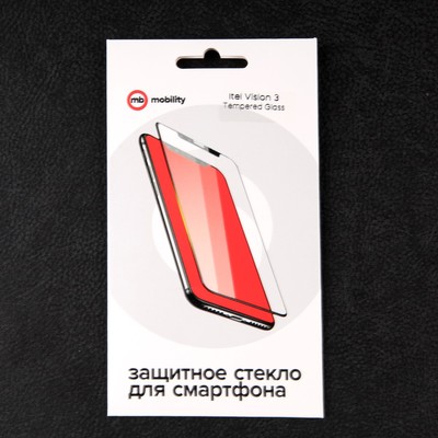 Защитное стекло mObility, для Itel Vision 3, полный клей