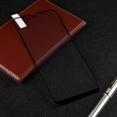 Защитное стекло mObility, для Samsung Galaxy A04s, полный клей, чёрное