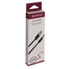 Кабель Maxvi MC-01F, microUSB - USB, 2 А, 1 м, удлиненный microUSB до 10 мм, PVC, черный - фото 51461231 Кабель Maxvi MC-01F, microUSB - USB, 2 А, 1 м, удлиненный microUSB до 10 мм, PVC, черный - фото 51461231