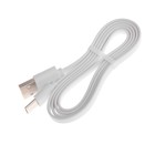 Кабель Maxvi MC-01L, microUSB - USB, 2 А, 1 м, удлиненный microUSB до 10 мм, PVC, белый - фото 51461235 Кабель Maxvi MC-01L, microUSB - USB, 2 А, 1 м, удлиненный microUSB до 10 мм, PVC, белый - фото 51461235