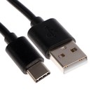 Кабель Maxvi MC-02 UP, Type-C - USB, 3 А, 1 м, PVC оплетка, черный 9549080 - фото 10353079