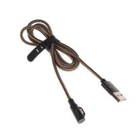 

Кабель 3 в 1 Maxvi MCm-09MTL, microUSB/Type-C/Lightning - USB, 3А, 1 м, магнитный, черный