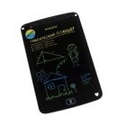Графический планшет для рисования и заметок LCD Maxvi MGT-01С, 8.5”, цветной дисплей, черный - Фото 2