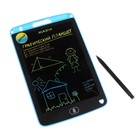 Графический планшет для рисования и заметок LCD Maxvi MGT-01С, 8.5”, цветной дисплей, синий - фото 24369093
