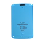 Графический планшет для рисования и заметок LCD Maxvi MGT-02С, 10.5”, цветной дисплей, синий - фото 22098592