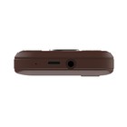 Сотовый телефон Maxvi B200, 2", 0.3 Мп, 2 sim, microSD, FM, фонарик, 1400 мАч, коричневый - фото 51326566 Сотовый телефон Maxvi B200, 2", 0.3 Мп, 2 sim, microSD, FM, фонарик, 1400 мАч, коричневый - фото 51326566