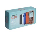 Сотовый телефон Maxvi C20, 1.77", microSD, 2 sim, FM, фонарик, 600 мАч, черный - фото 51326589 Сотовый телефон Maxvi C20, 1.77", microSD, 2 sim, FM, фонарик, 600 мАч, черный - фото 51326589