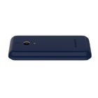 Сотовый телефон Maxvi C27, 1.77", 0.3 Мп, microSD, 2 sim, FM, фонарик, 600 мАч, синий - фото 9228272
