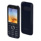 Сотовый телефон Maxvi K18, 2.4", 1.3 Мп, microSD, 2 sim, FM, фонарик, 800 мАч, синий - фото 10353490