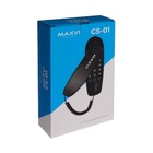 Проводной телефон Maxvi CS-01, повтор номера, отключение микрофона, тональный набор белый - Фото 6