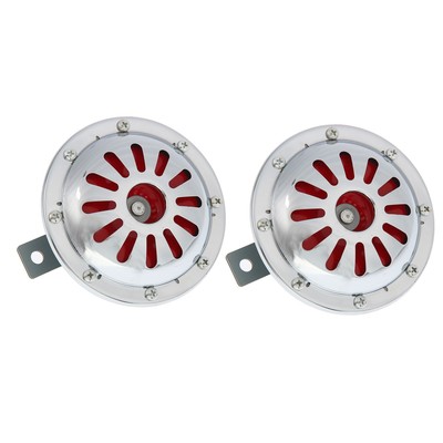 УЦЕНКА Сигнал автомобильный AVS electric 1046, 12 В, 335/435 Гц, 115 Дб, d=125 мм, набор 2 шт.