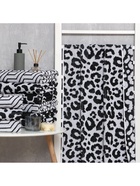 Полотенце махровое «Этель» Leopard, 70×130 см, 100% хлопок, 420 г/м², чёрно-белое - Фото 3