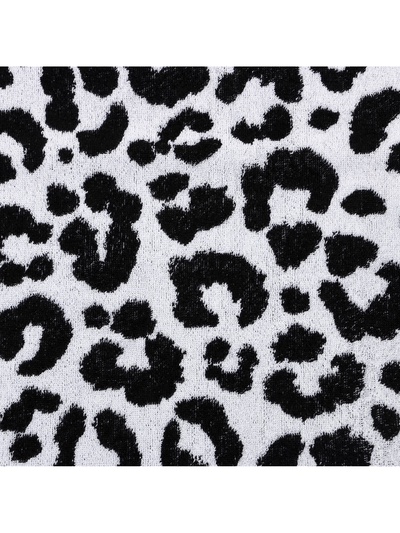 Полотенце махровое «Этель» Leopard, 70×130 см, 100% хлопок, 420 г/м², чёрно-белое