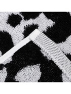 Полотенце махровое Этель Leopard, 70×130 см, 100% хлопок, 420 г/м², чёрное 9472215