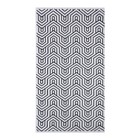 Полотенце махровое Этель "Ornament" белое на чёрном, 70х130 см, 100% хлопок, 420 гр/м2 - Фото 2