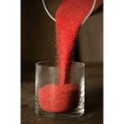 Свеча в гранулах, цвет красный «RosCandles», 300 г + фитиль - фото 2849502