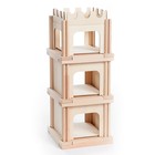 Конструктор деревянный «Башня», 35 деталей - Фото 1