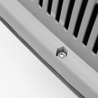 Переноска пластиковая «Неон» 48×32×29.5 см, вес животного до 12 кг, серо-чёрная - Фото 13