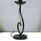 Настольная лампа "Герцогиня" 1х15Вт Е14 черная RISALUX - фото 22099141