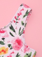 Купальник для девочки раздельный KAFTAN «Цветы», розовый, рост 98 см - Фото 5