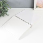 Фотоальбом магнитный на 30 листов 23х28 см, белый - фото 22099240