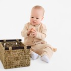 Комплект для мальчика (рубашка, брюки) MINAKU цвет бежевый, рост 68-74 9484398