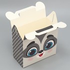 Коробка подарочная складная, упаковка, «Енотик», 23 х 20 х 10 см - фото 24290313