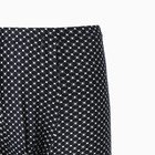 Трусы мужские боксеры, цвет чёрный/звёздочки, размер 48 - фото 42759431