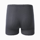 Трусы мужские боксеры, цвет чёрный/звёздочки, размер 56 - фото 46318903