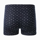 Трусы мужские боксеры, цвет чёрный/геометрия, размер 48 - фото 35253101