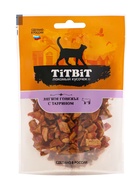 Легкое говяжье TitBit с таурином для кошек, 25 г - Фото 1