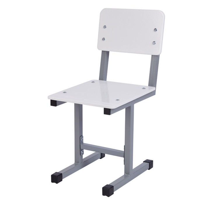 Стул школьный Polini kids City S «Ученик», 3 группа, цвет серый/белый - Фото 1