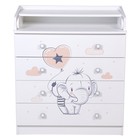 Комод Фея 1580 «Слоник», цвет белый - Фото 12