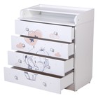 Комод Фея 1580 «Слоник», цвет белый - Фото 8