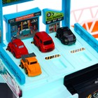 УЦЕНКА Парковка-автотрек «Город», с 4 машинами, свет и звук, работает от батареек 9579564